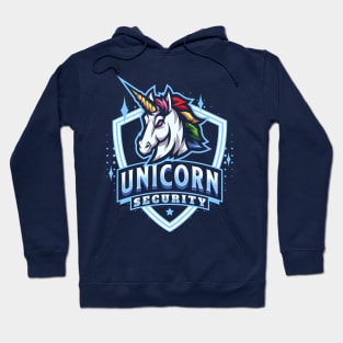 Unicorn Security Birthday Halloween Bodyguard Hoodie